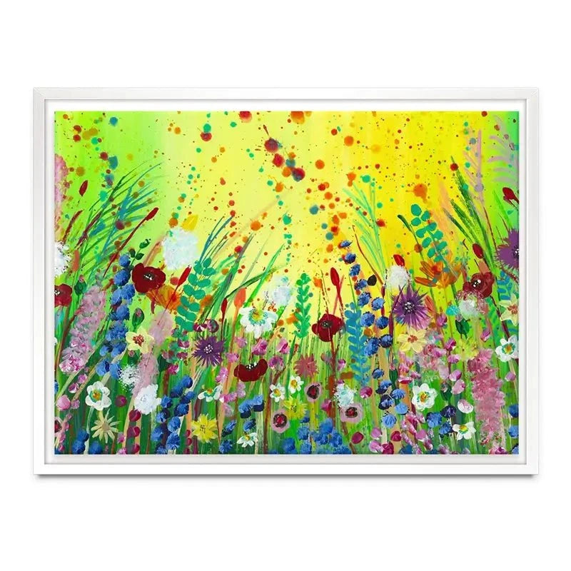 Sunny Blooms Canvas Print Sunny Blooms Canvas Print wall art product Emma LC Art