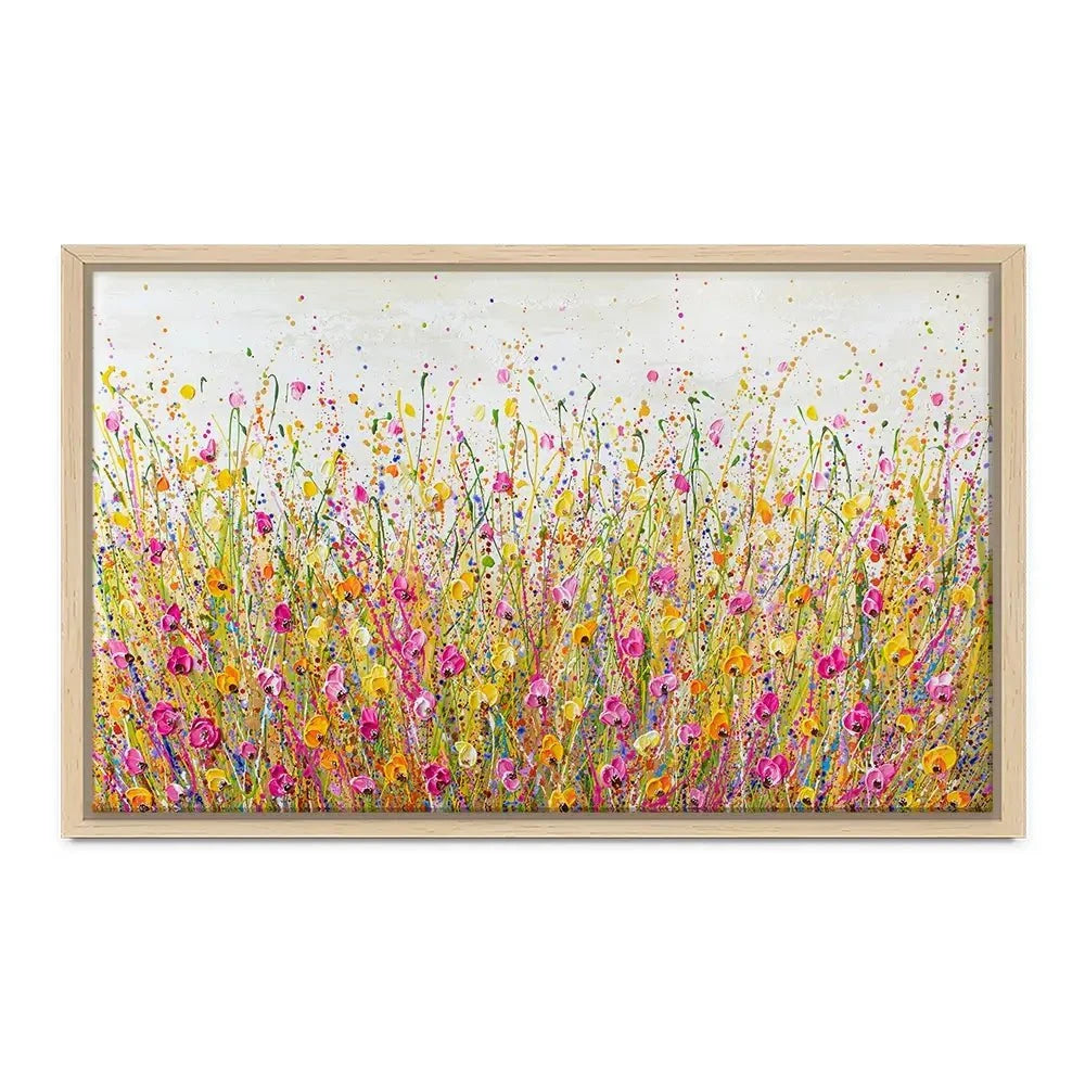 Sunny Meadow Canvas Print Sunny Meadow Canvas Print wall art product Olga Tkachyk