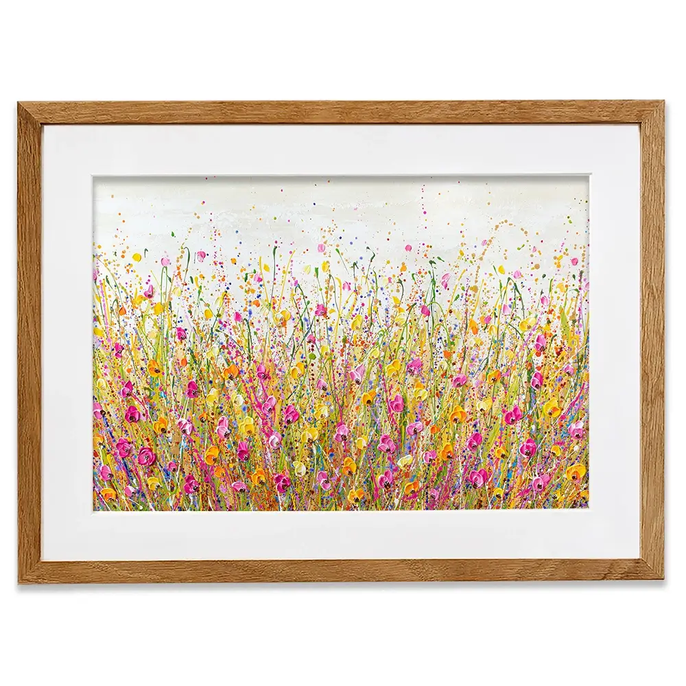 Sunny Meadow Framed Art Print Sunny Meadow Framed Art Print wall art product Olga Tkachyk