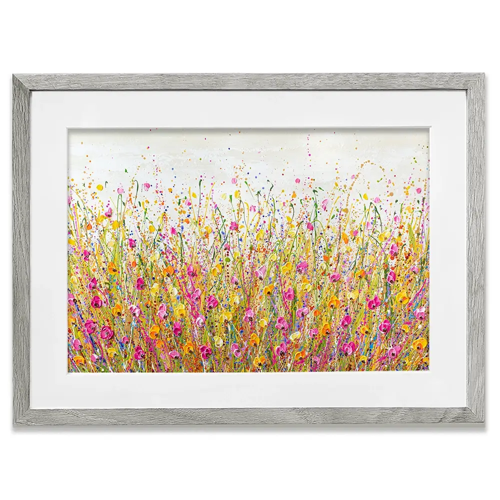 Sunny Meadow Framed Art Print Sunny Meadow Framed Art Print wall art product Olga Tkachyk