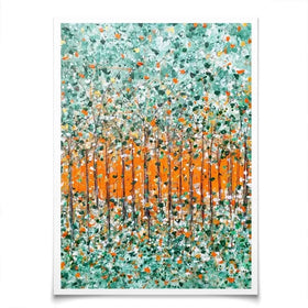 Sunrise In The Woods Art Print Sunrise In The Woods Art Print wall art product Charlotte Anna Reed