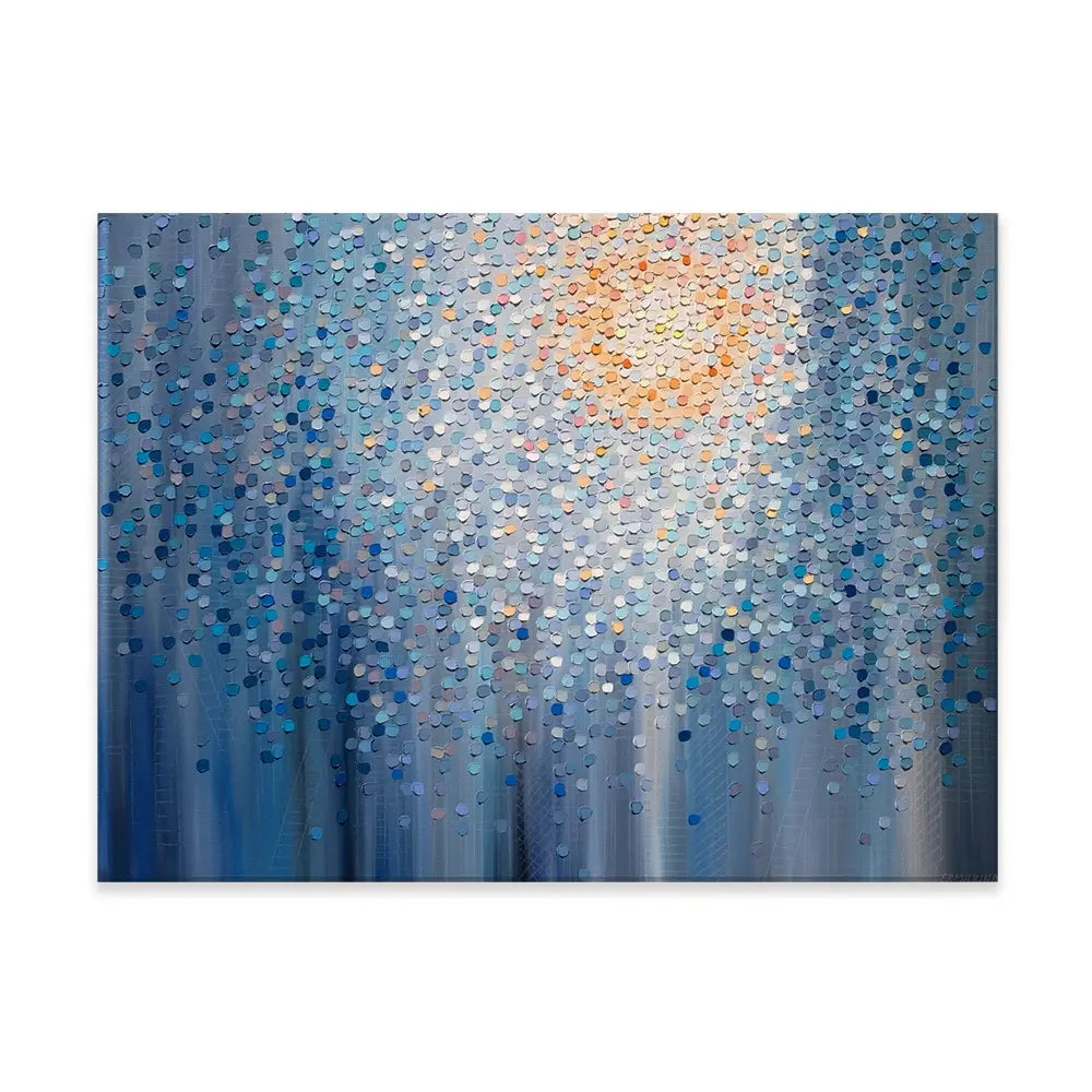 Sunrise Over The City Canvas Print Sunrise Over The City Canvas Print wall art product Ekaterina Ermilkina