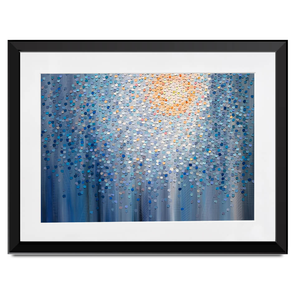 Sunrise Over The City Framed Art Print Sunrise Over The City Framed Art Print wall art product Ekaterina Ermilkina