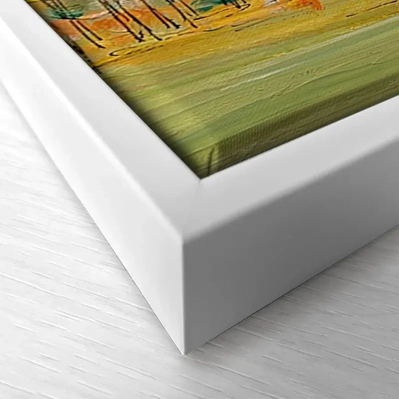Sunrise Over The Forest Canvas Print Sunrise Over The Forest Canvas Print wall art product Charlotte Anna Reed