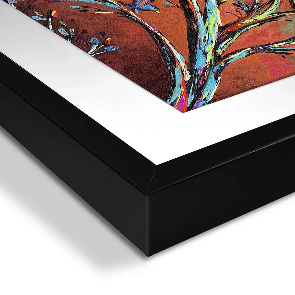 Sunrise Treetop Birds Framed Art Print Sunrise Treetop Birds Framed Art Print wall art product Carolee Vitaletti