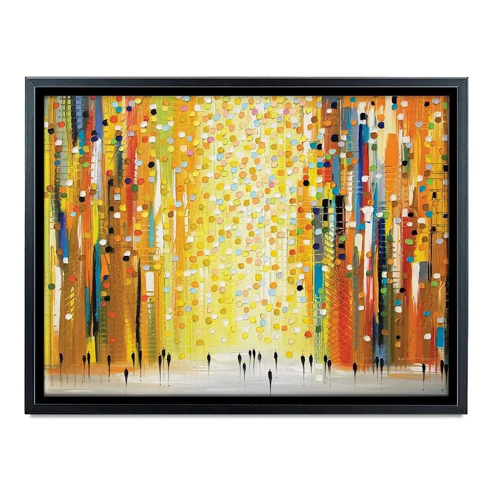 Sunset Lights Canvas Print Sunset Lights Canvas Print wall art product Ekaterina Ermilkina