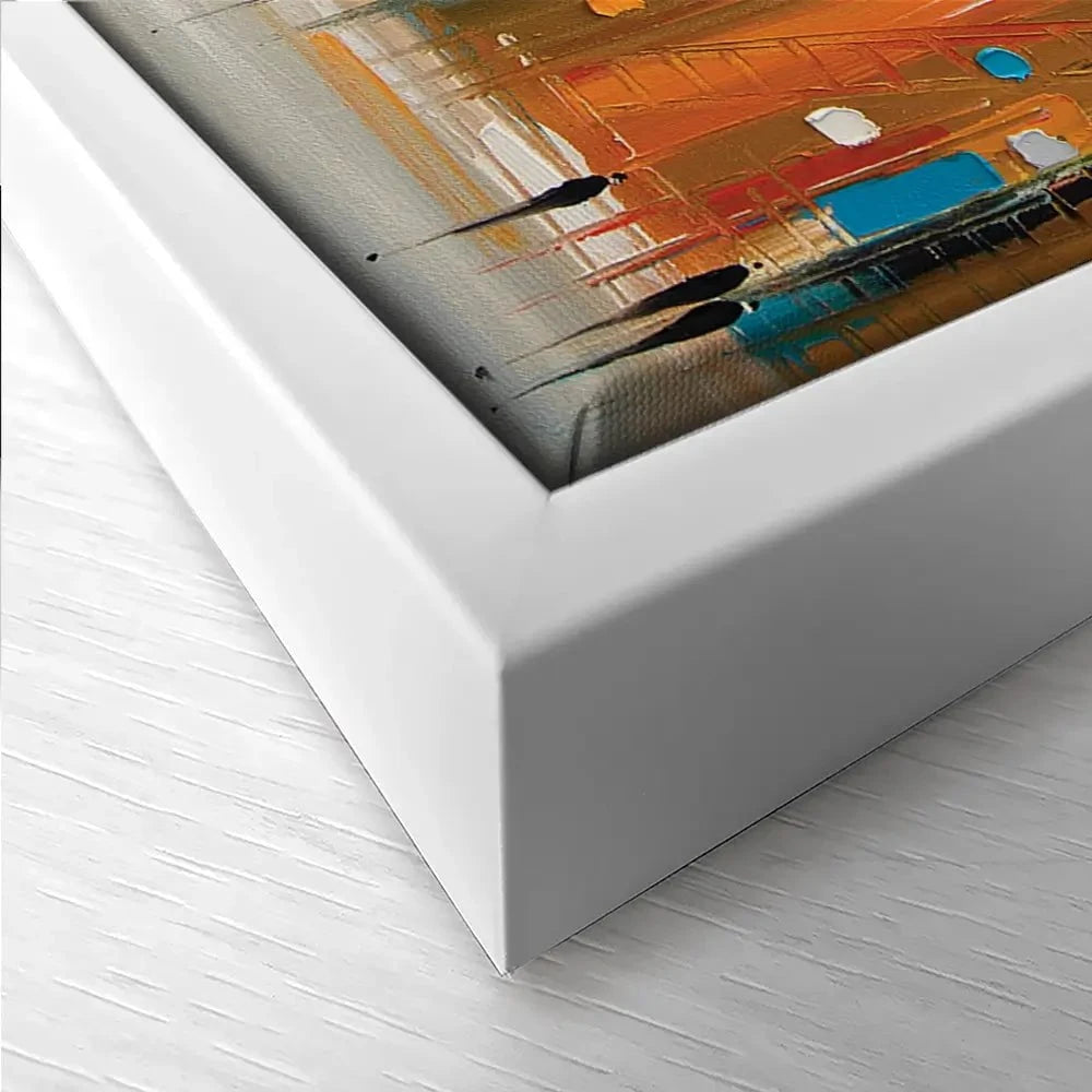 Sunset Lights Trio Canvas Print Sunset Lights Trio Canvas Print wall art product Ekaterina Ermilkina
