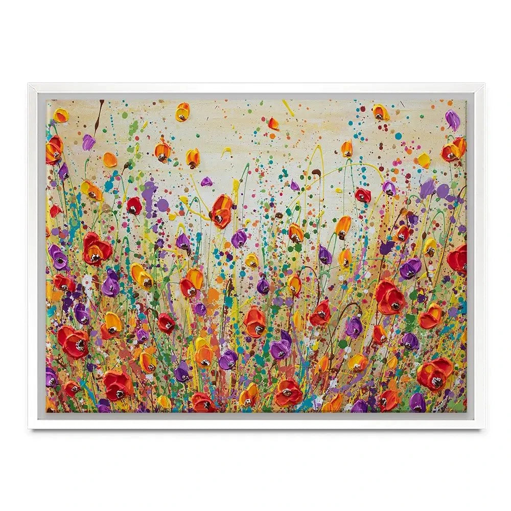 Sunset Meadow Canvas Print Sunset Meadow Canvas Print wall art product Olga Tkachyk
