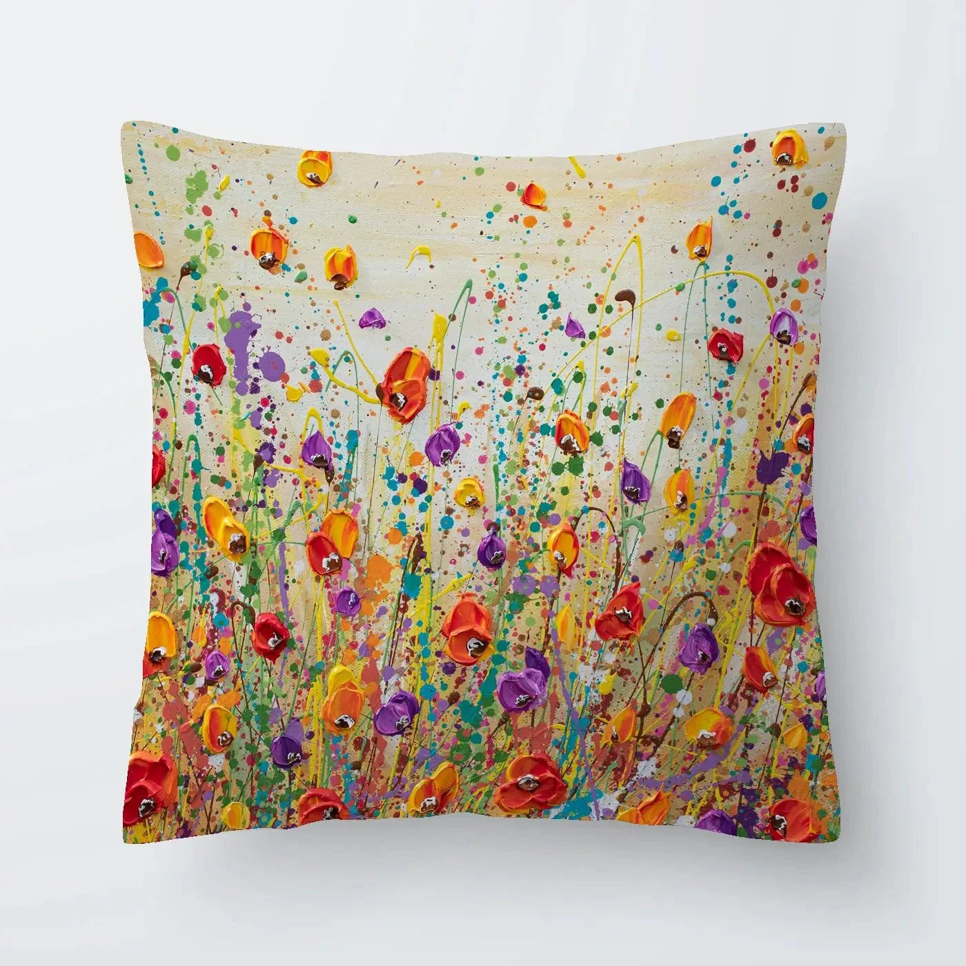 Sunset Meadow Cushion Sunset Meadow Cushion wall art product Olga Tkachyk