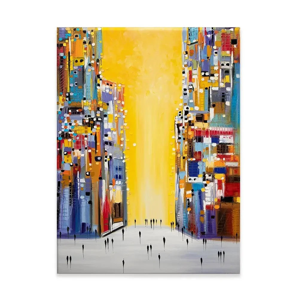 Sunset Melody Canvas Print Sunset Melody Canvas Print wall art product Ekaterina Ermilkina