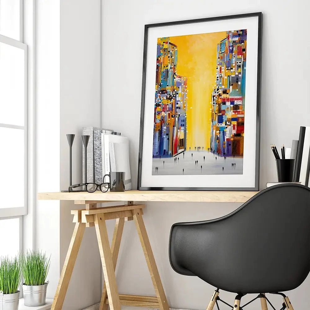 Sunset Melody Framed Art Print Sunset Melody Framed Art Print wall art product Ekaterina Ermilkina