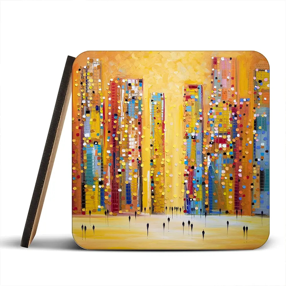 Sunset Reverie Coaster Set Sunset Reverie Coaster Set wall art product Ekaterina Ermilkina