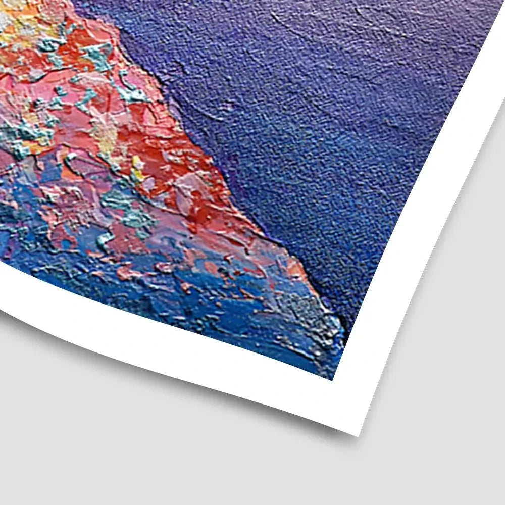 Sunset Sorbet Art Print Sunset Sorbet Art Print wall art product Nada Khatib
