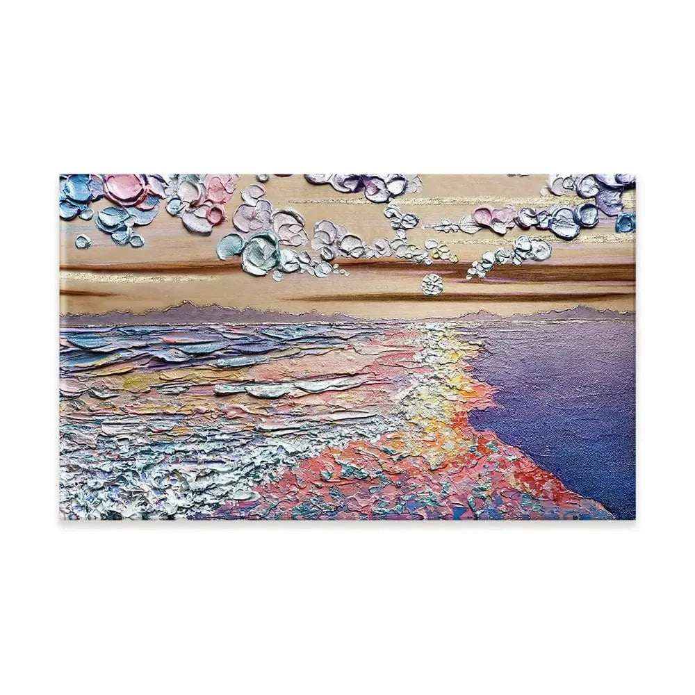 Sunset Sorbet Canvas Print Sunset Sorbet Canvas Print wall art product Nada Khatib