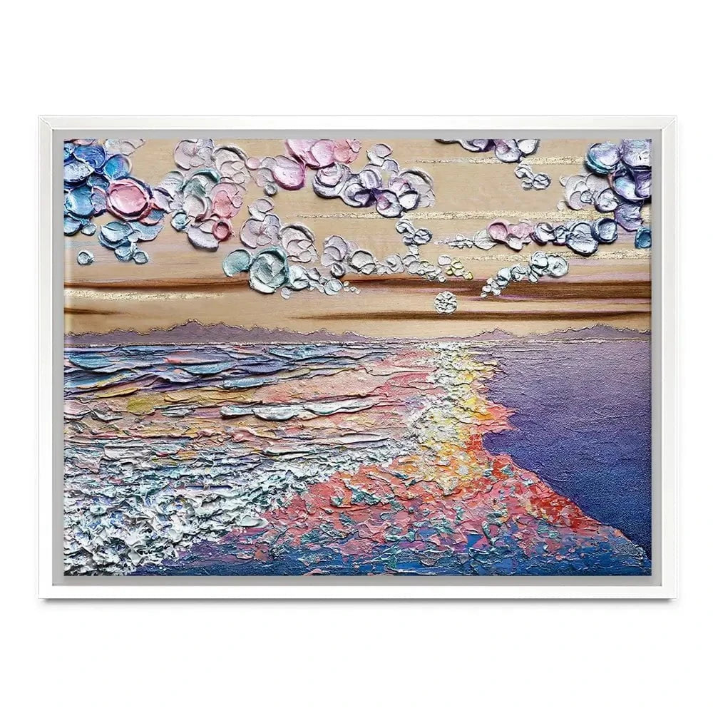 Sunset Sorbet Canvas Print Sunset Sorbet Canvas Print wall art product Nada Khatib