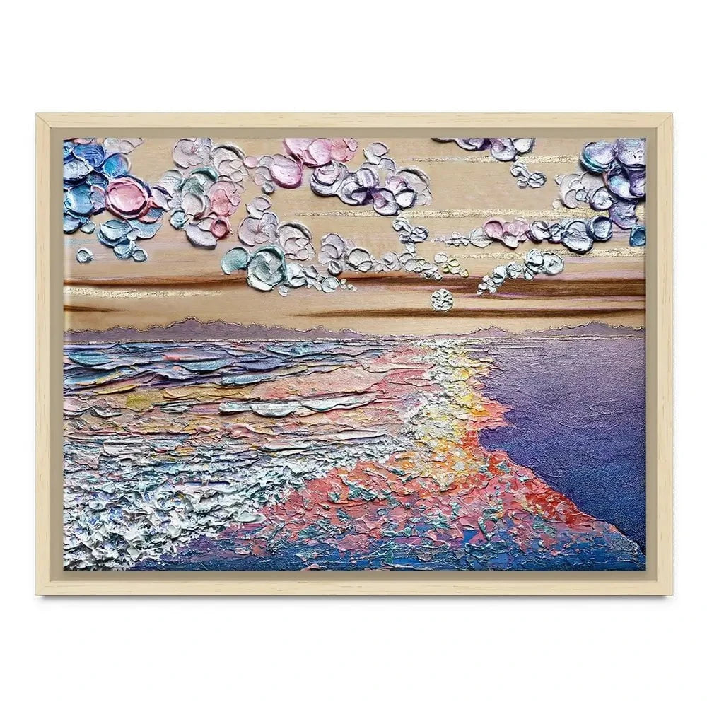 Sunset Sorbet Canvas Print Sunset Sorbet Canvas Print wall art product Nada Khatib