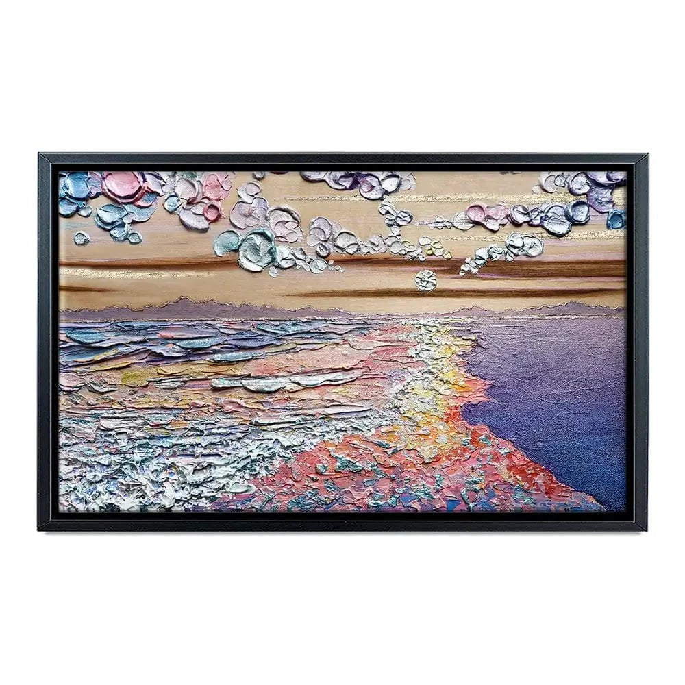 Sunset Sorbet Canvas Print Sunset Sorbet Canvas Print wall art product Nada Khatib