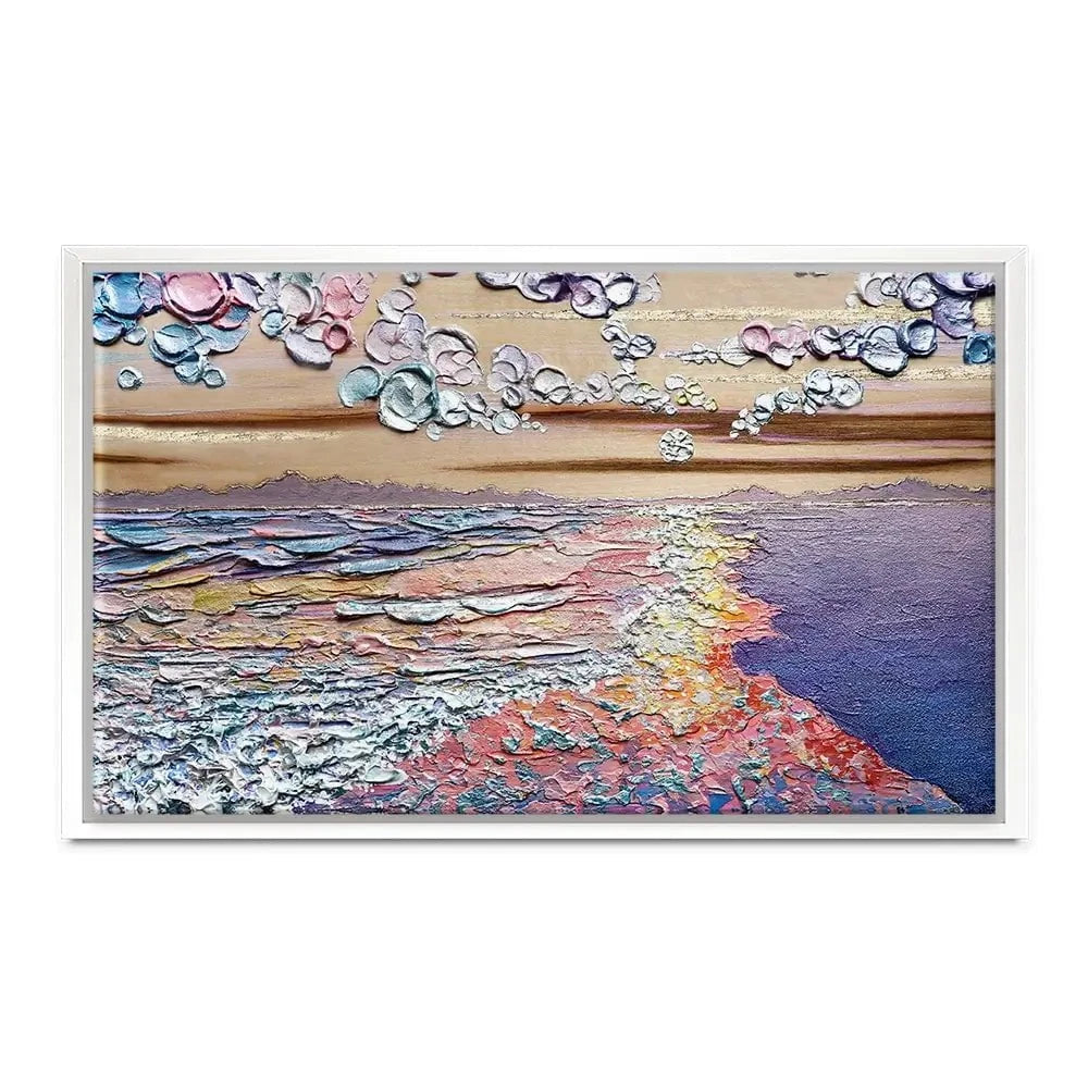 Sunset Sorbet Canvas Print Sunset Sorbet Canvas Print wall art product Nada Khatib