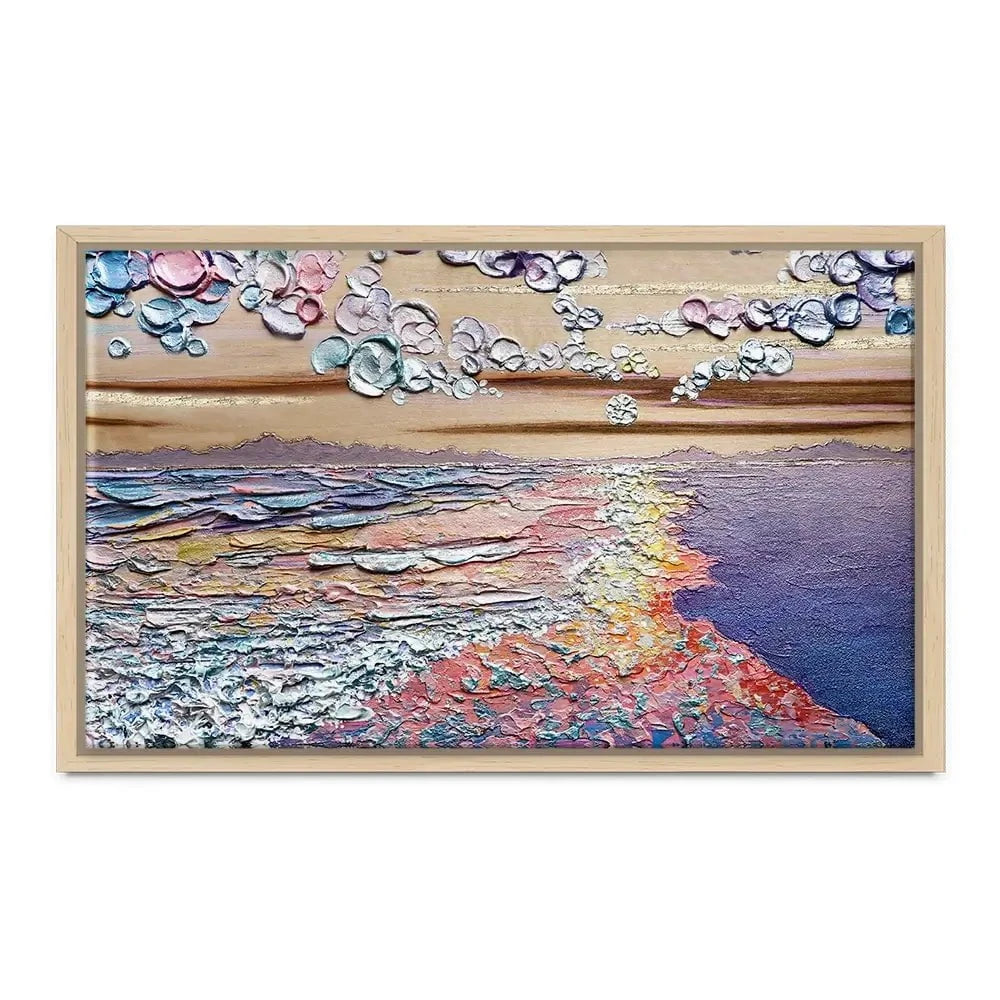 Sunset Sorbet Canvas Print Sunset Sorbet Canvas Print wall art product Nada Khatib