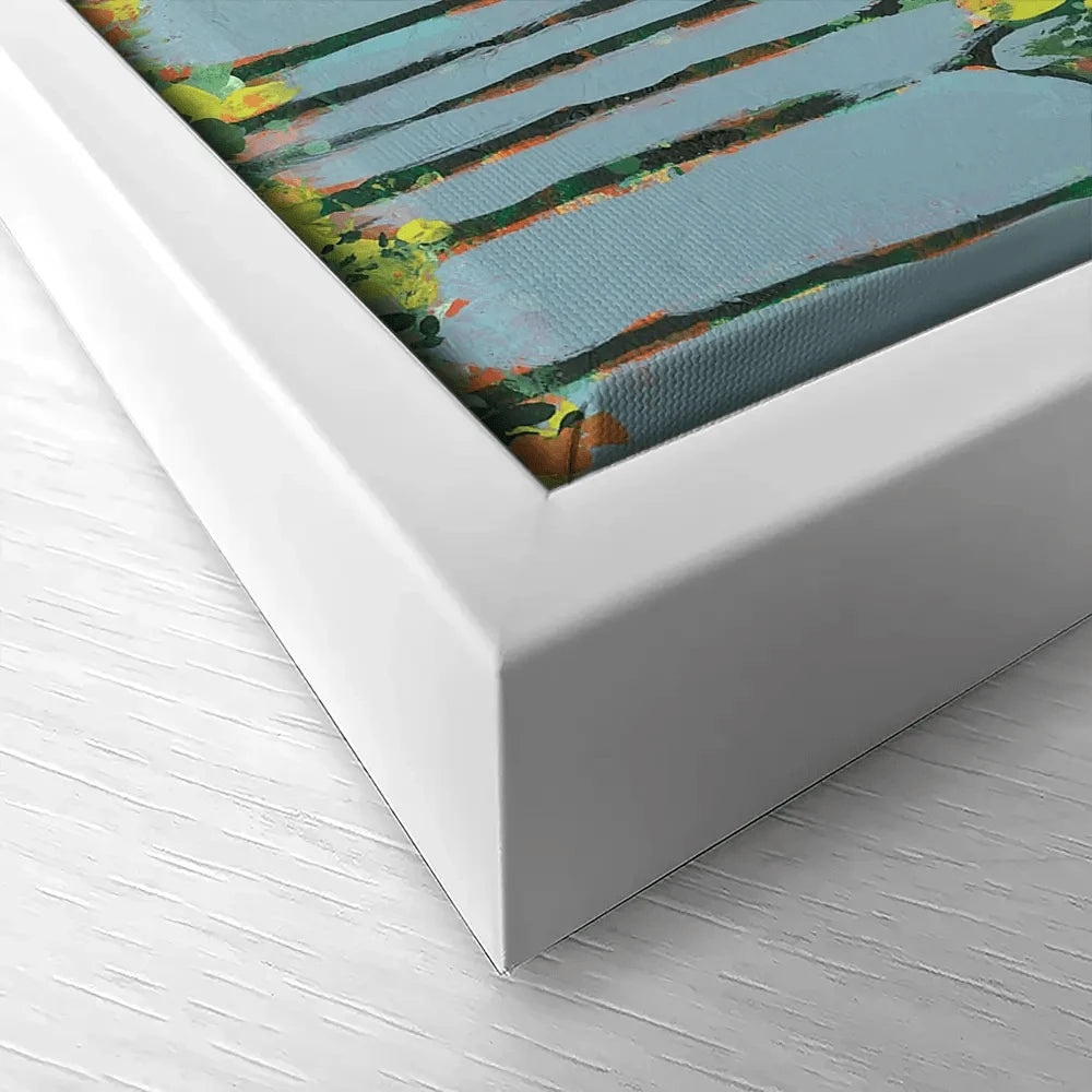 Sunset Trees Canvas Print Sunset Trees Canvas Print wall art product Regina Moore