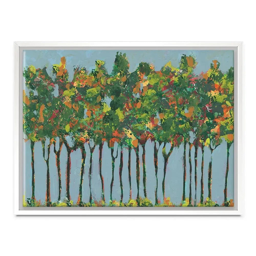 Sunset Trees Canvas Print Sunset Trees Canvas Print wall art product Regina Moore
