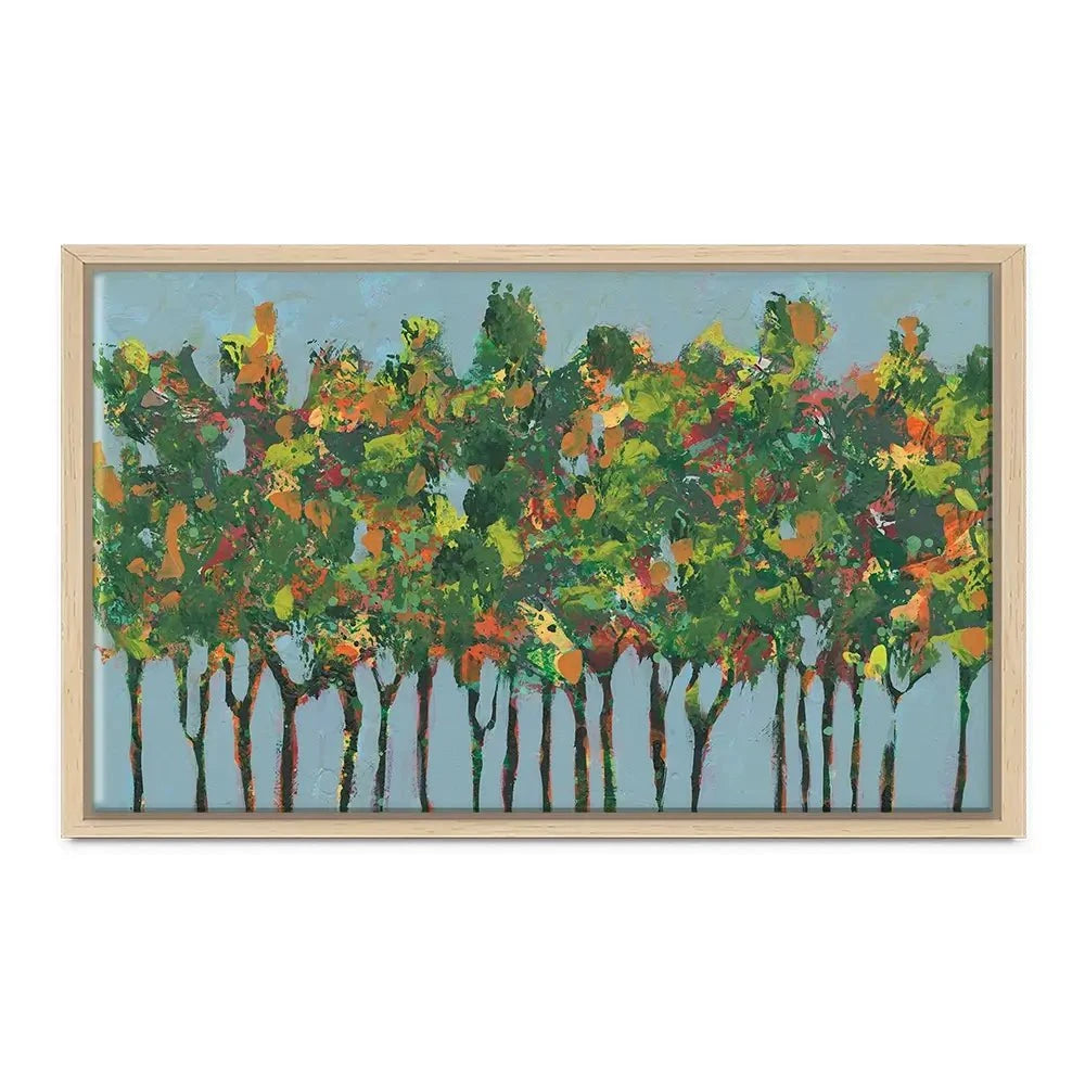 Sunset Trees Canvas Print Sunset Trees Canvas Print wall art product Regina Moore