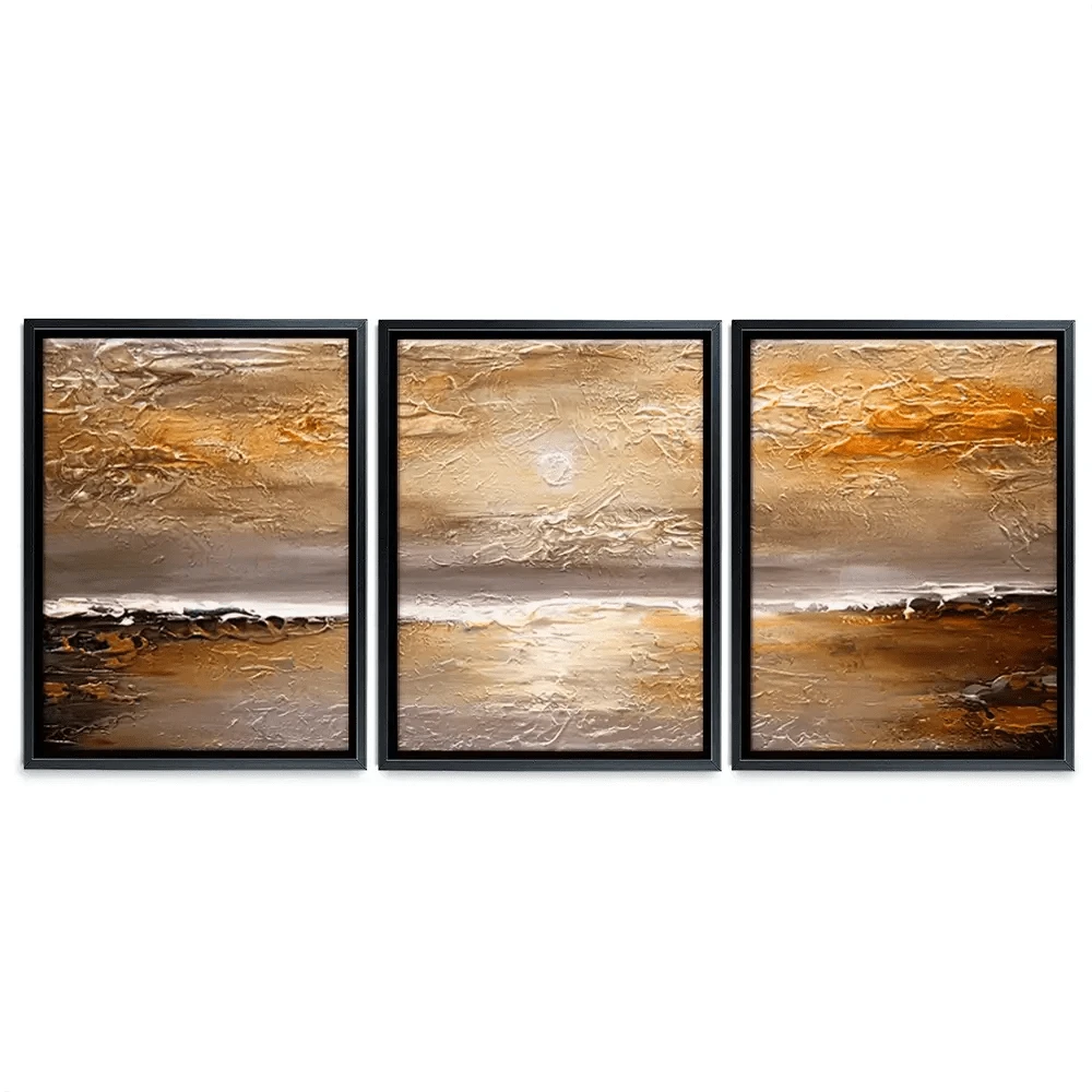 Sunset Trio Canvas Print Sunset Trio Canvas Print | Trio Canvas Art wall art product Osnat Tzadok