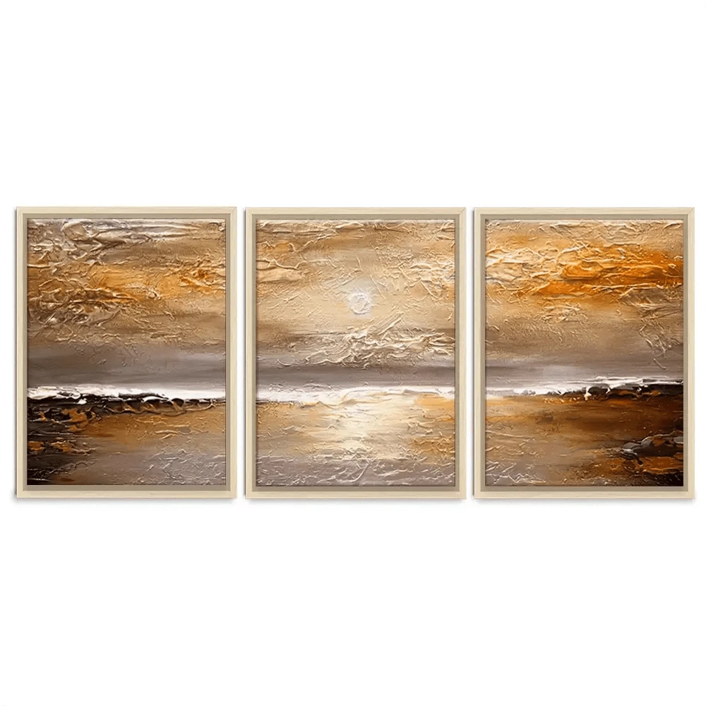 Sunset Trio Canvas Print Sunset Trio Canvas Print | Trio Canvas Art wall art product Osnat Tzadok
