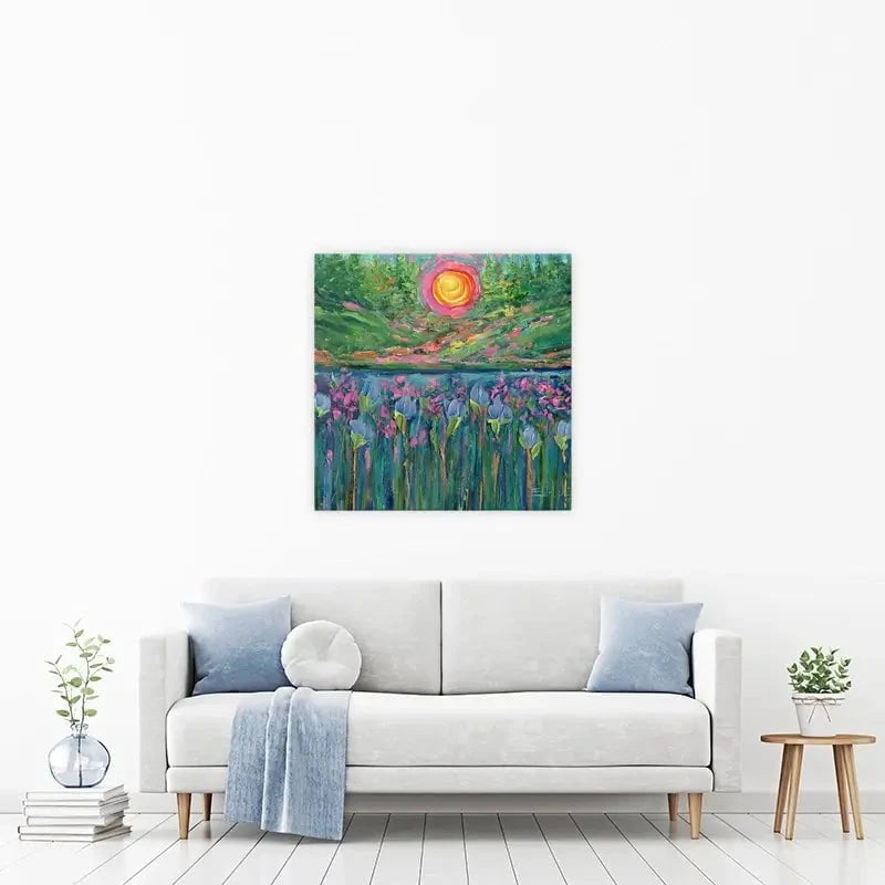 Sunshine And Flowers Canvas Print Sunshine And Flowers Canvas Print wall art product Estelle Grengs - Independent