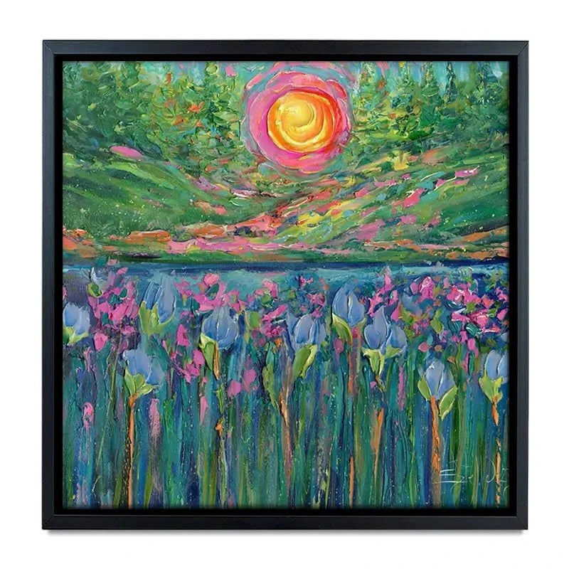 Sunshine And Flowers Canvas Print Sunshine And Flowers Canvas Print wall art product Estelle Grengs - Independent