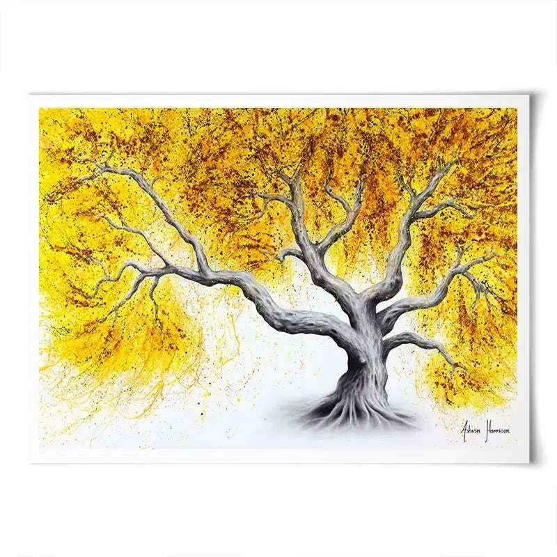 Sunshine Tree Art Print Sunshine Tree Art Print wall art product Ashvin Harrison