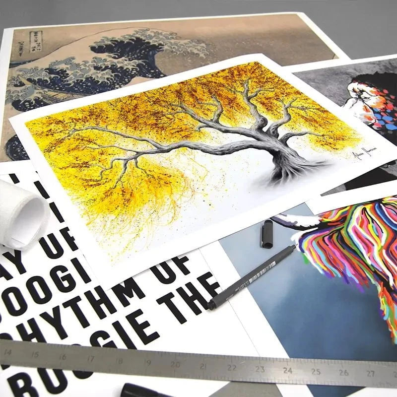 Sunshine Tree Art Print Sunshine Tree Art Print wall art product Ashvin Harrison