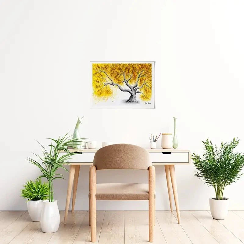Sunshine Tree Art Print Sunshine Tree Art Print wall art product Ashvin Harrison