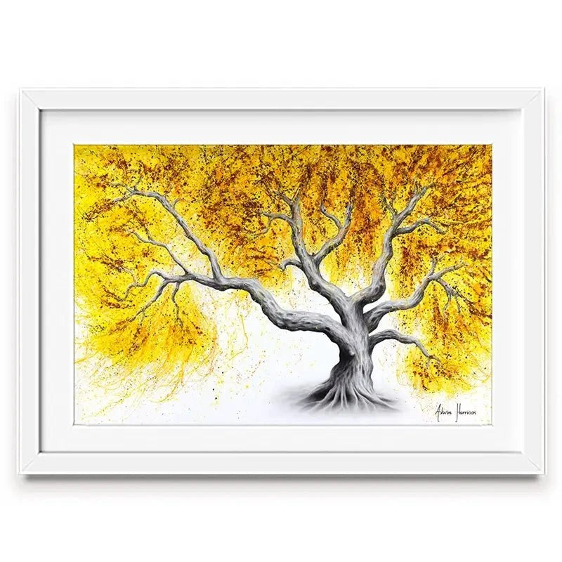 Sunshine Tree Framed Art Print Sunshine Tree Framed Art Print wall art product Ashvin Harrison