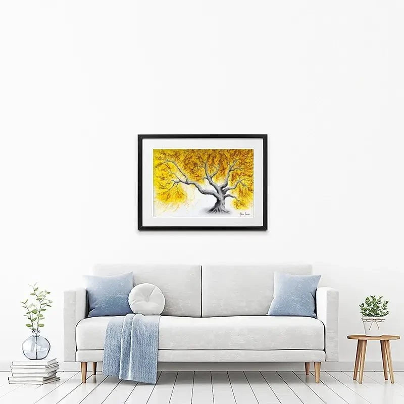 Sunshine Tree Framed Art Print Sunshine Tree Framed Art Print wall art product Ashvin Harrison