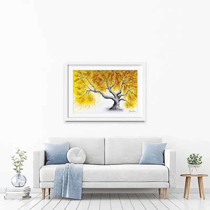Sunshine Tree Framed Art Print Sunshine Tree Framed Art Print wall art product Ashvin Harrison