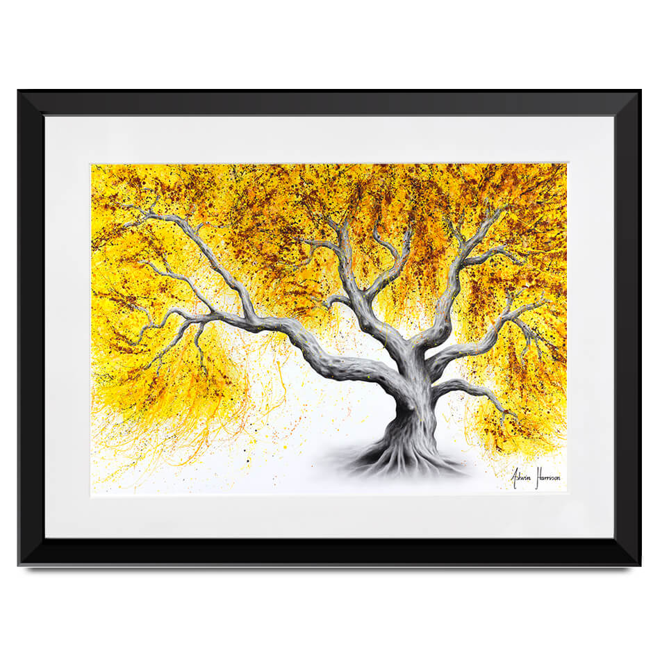 Sunshine Tree Framed Art Print Sunshine Tree Framed Art Print wall art product Ashvin Harrison