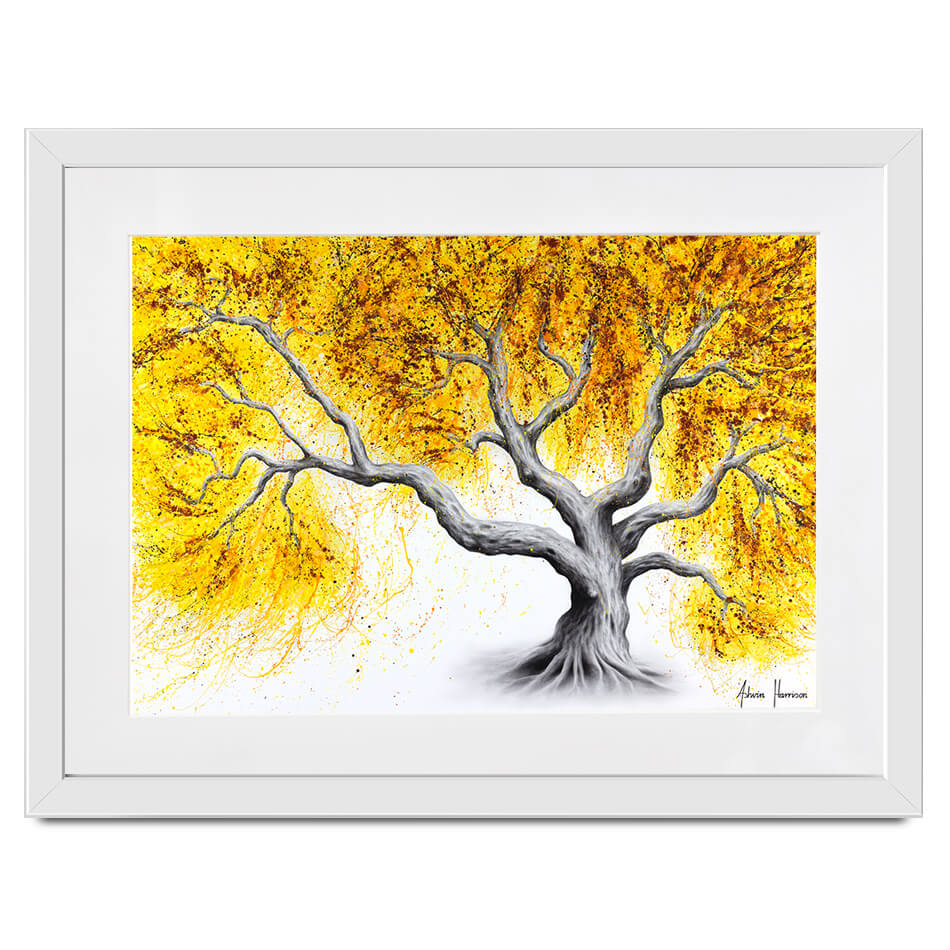 Sunshine Tree Framed Art Print Sunshine Tree Framed Art Print wall art product Ashvin Harrison