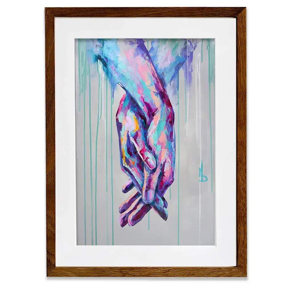 Support Framed Art Print Support Framed Art Print wall art product Mari Dein / Shutterstock