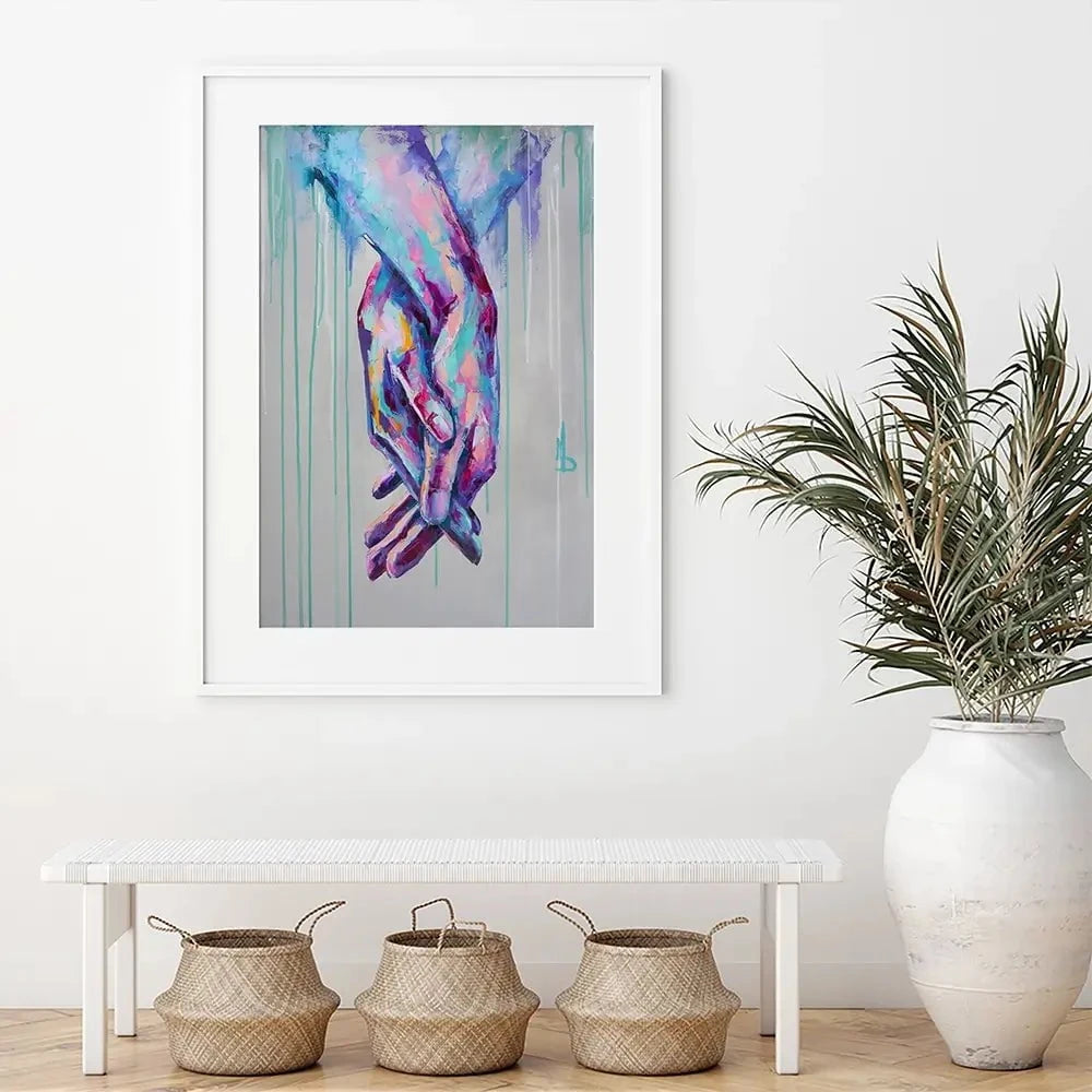 Support Framed Art Print Support Framed Art Print wall art product Mari Dein / Shutterstock