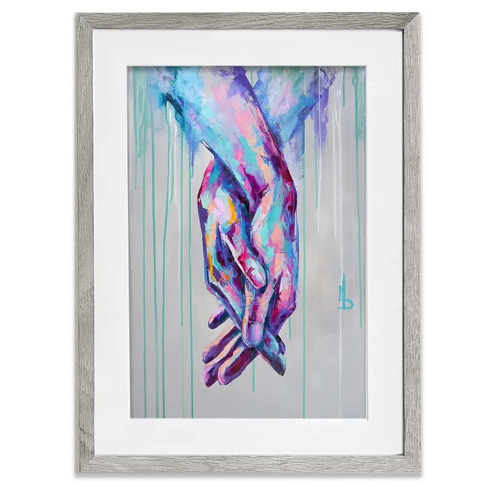 Support Framed Art Print Support Framed Art Print wall art product Mari Dein / Shutterstock
