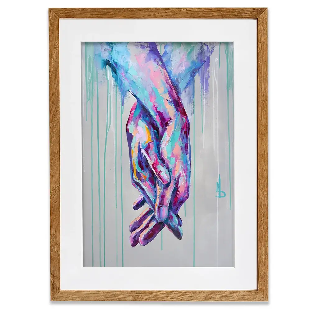 Support Framed Art Print Support Framed Art Print wall art product Mari Dein / Shutterstock