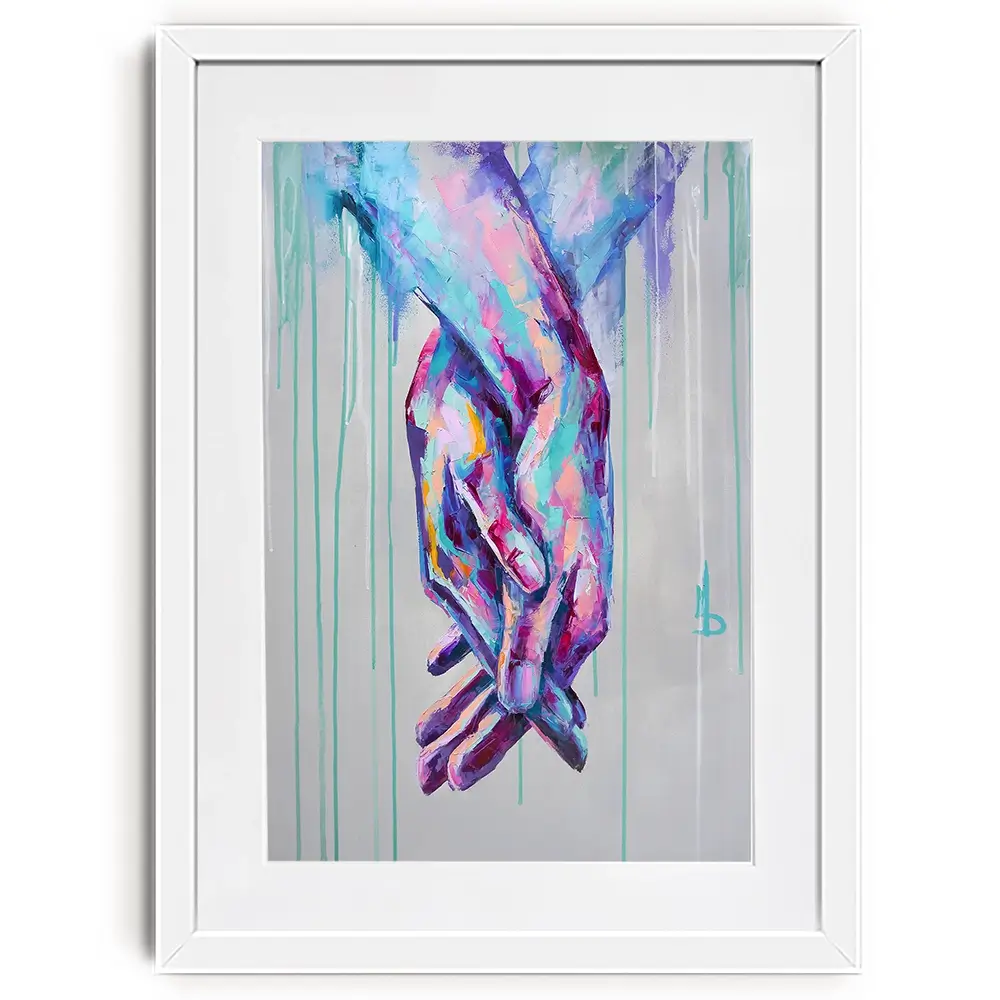 Support Framed Art Print Support Framed Art Print wall art product Mari Dein / Shutterstock