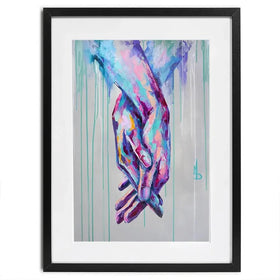 Support Framed Art Print Support Framed Art Print wall art product Mari Dein / Shutterstock