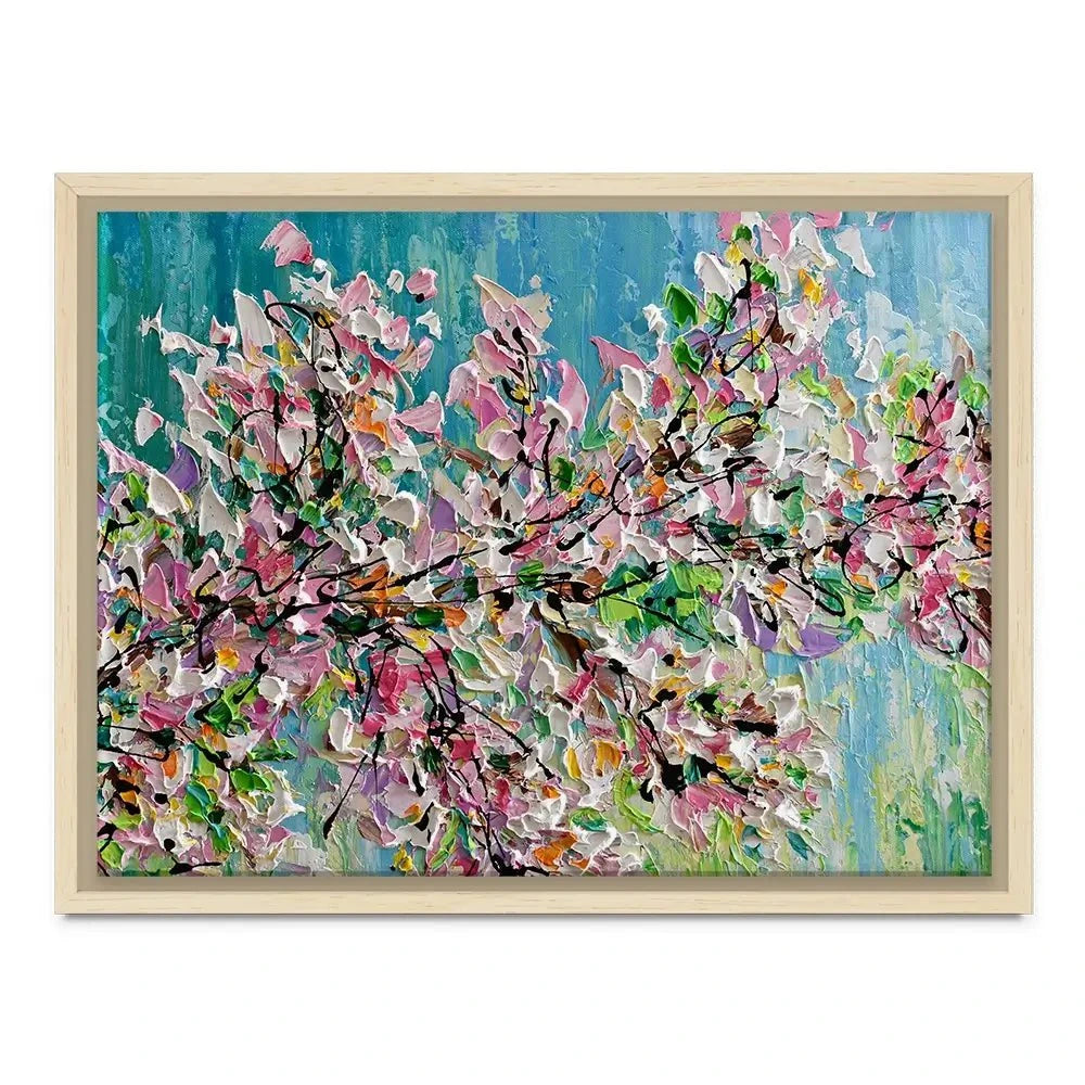 Sweet Cherry Blossom Canvas Print Sweet Cherry Blossom Canvas Print wall art product Olga Tkachyk