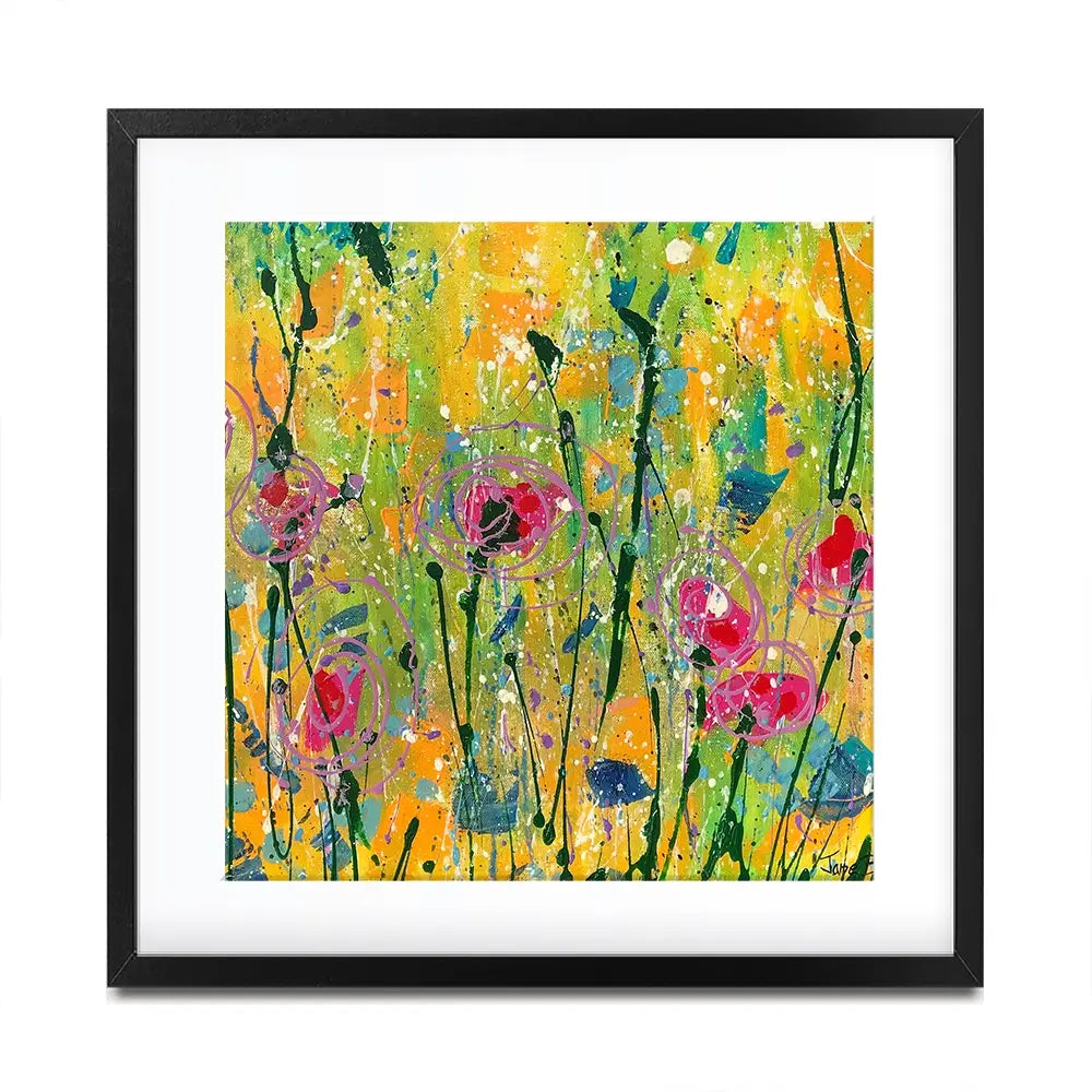 Sweetness And Light Square Framed Art Print Sweetness And Light Square Framed Art Print wall art product Jane Brookshaw