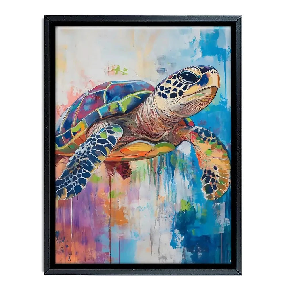 Swimming In Colour Canvas Print Swimming In Colour Canvas Print wall art product Franklyn Gregory - Independent