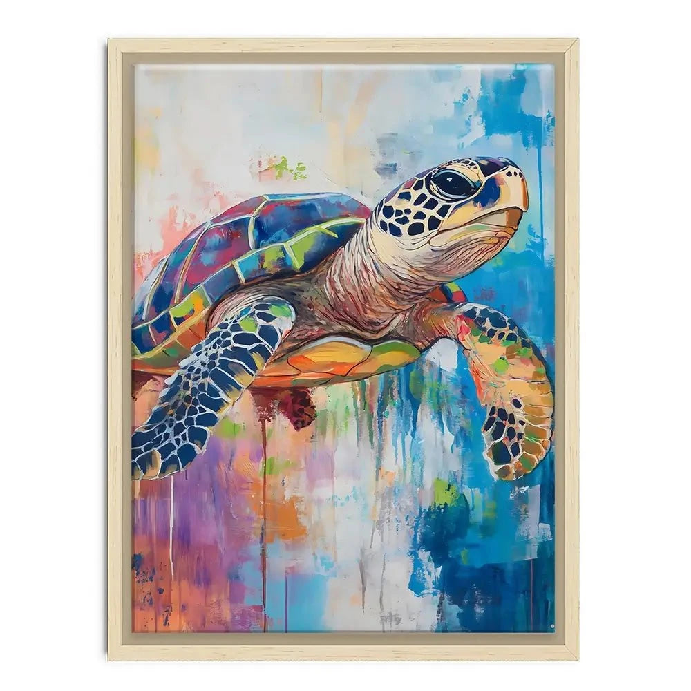 Swimming In Colour Canvas Print Swimming In Colour Canvas Print wall art product Franklyn Gregory - Independent