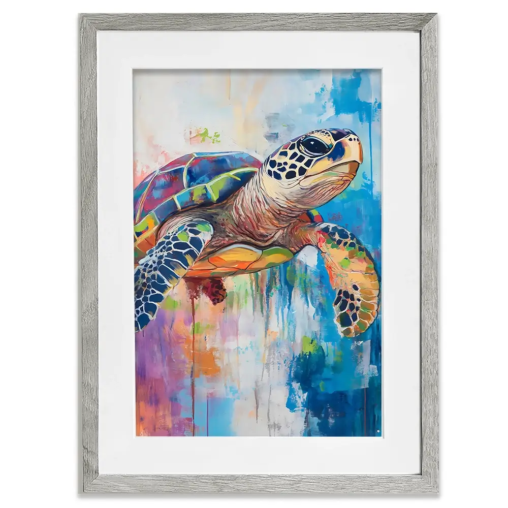 Swimming In Colour Framed Art Print Swimming In Colour Framed Art Print wall art product Franklyn Gregory - Independent