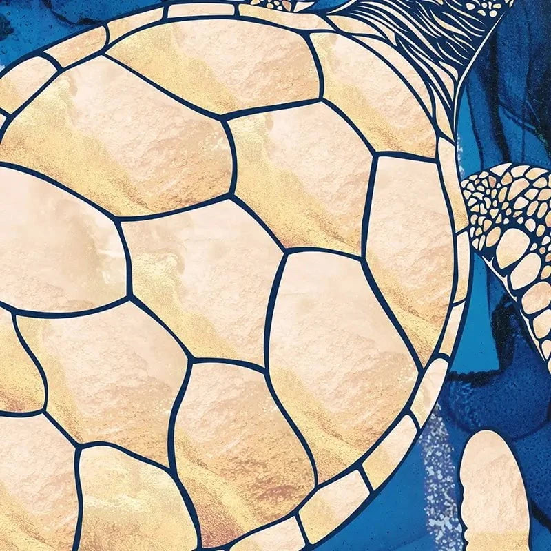 Swimming Turtles Canvas Print Swimming Turtles Canvas Print wall art product Sarah Manovski